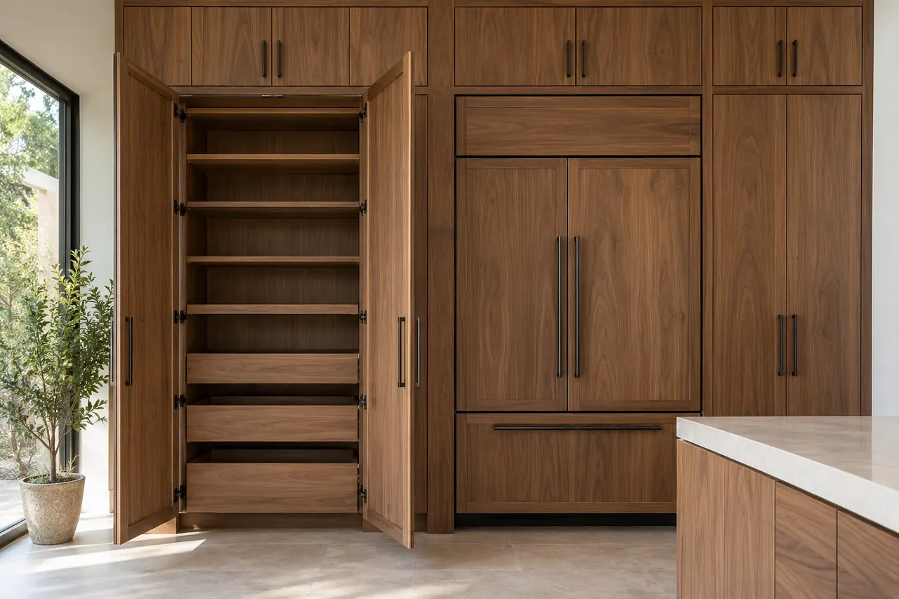 cabinet installation concept · Mesquite