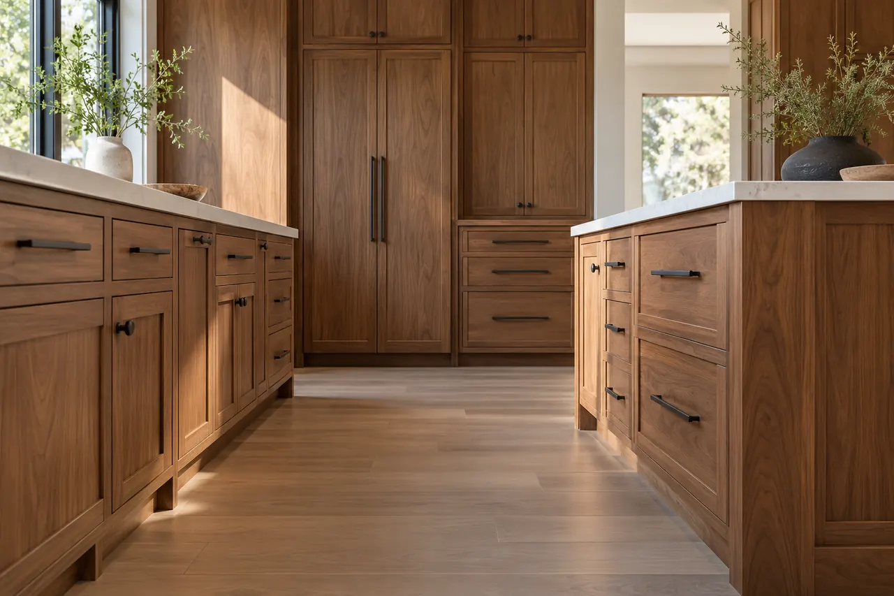 cabinet installation concept · Mesquite