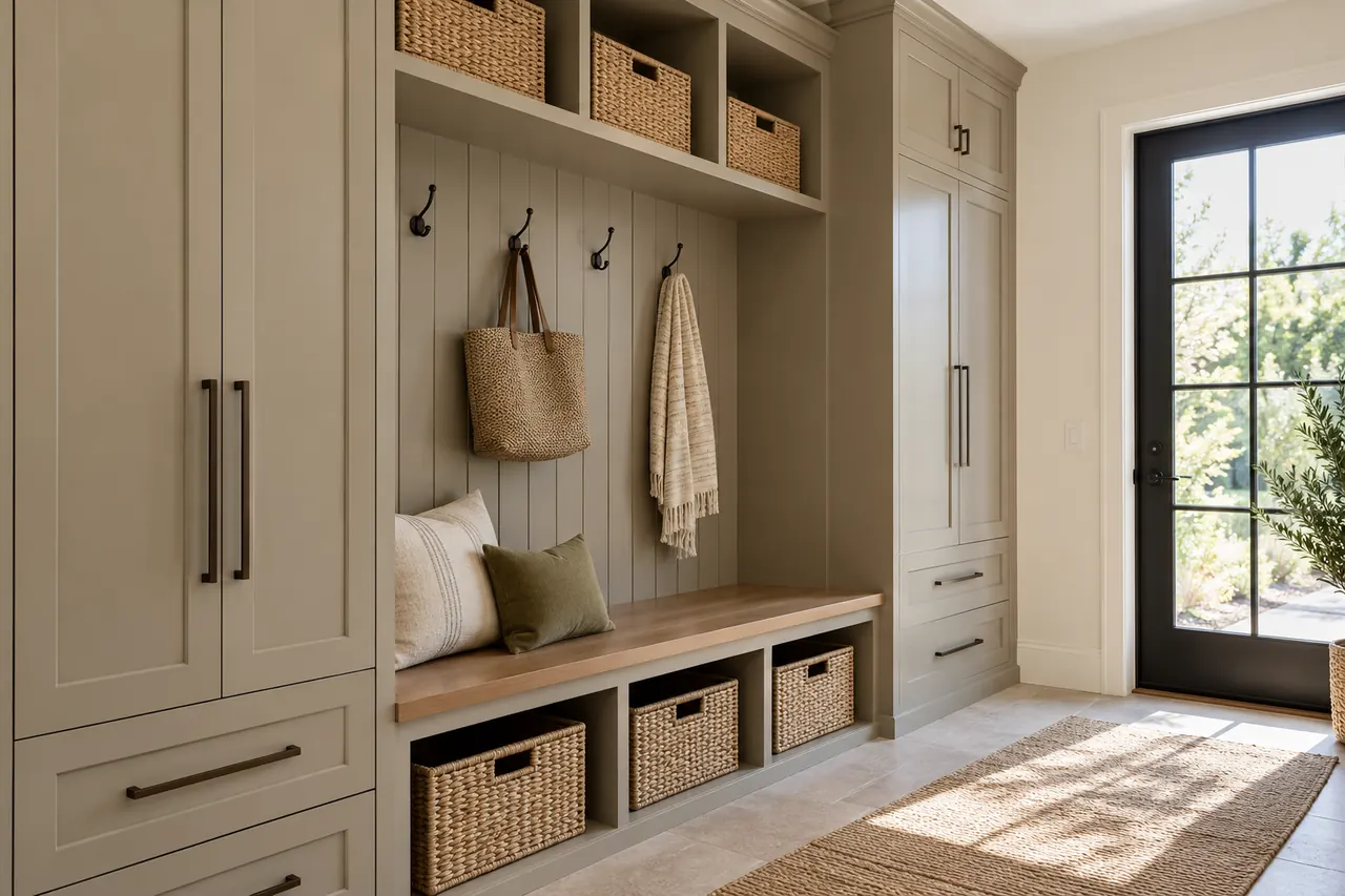 cabinet installation concept · Mesquite