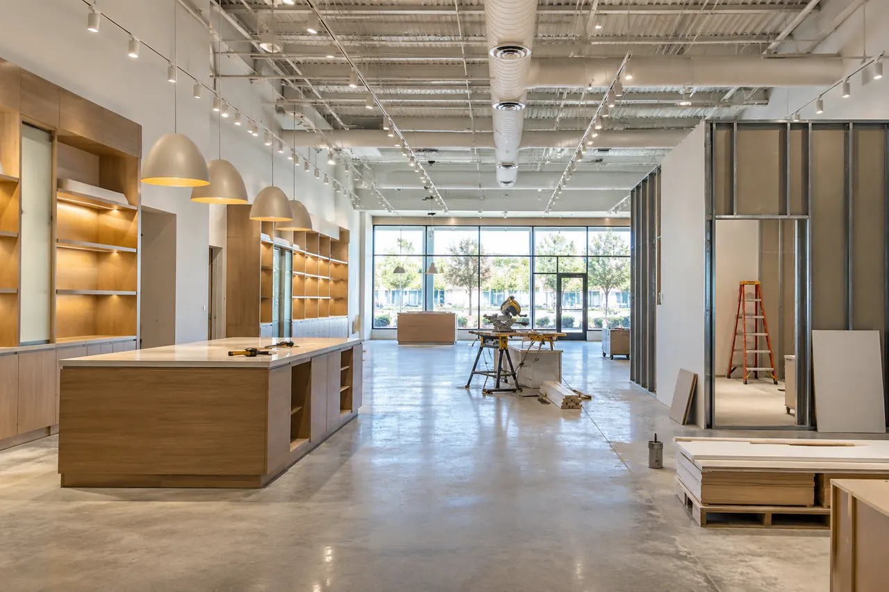 commercial construction concept · Mesquite