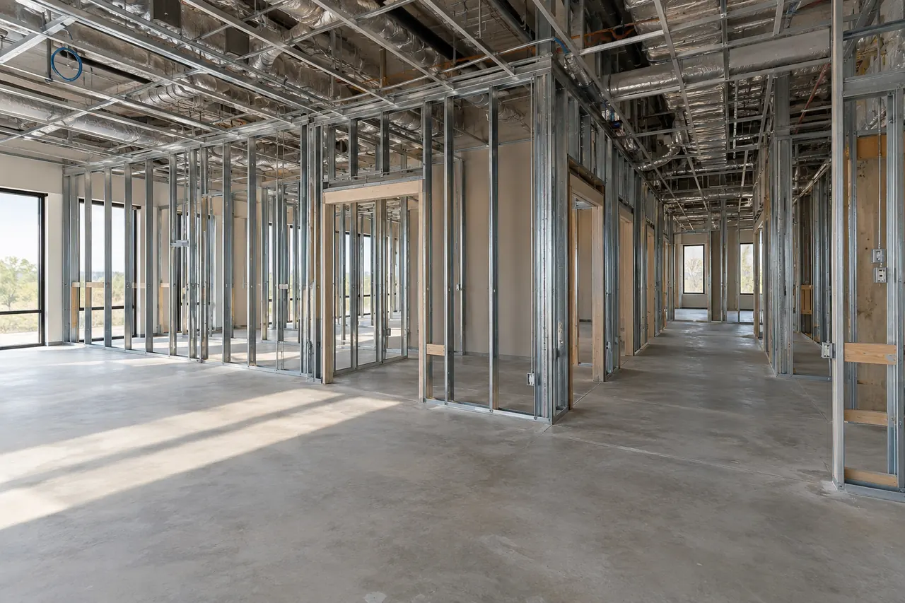 commercial construction concept · Mesquite