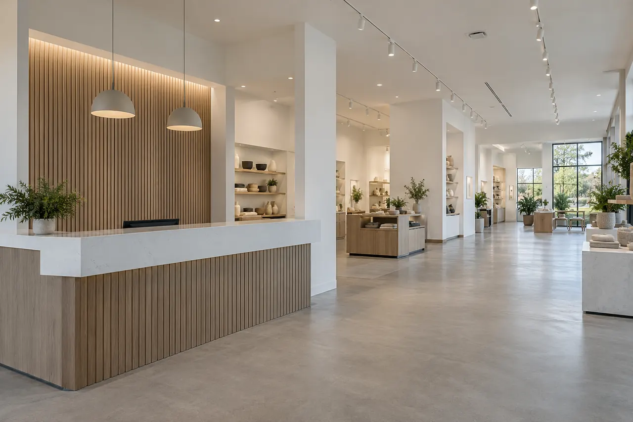 commercial construction concept · Mesquite