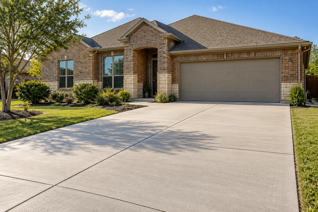 concrete driveways concept · Mesquite