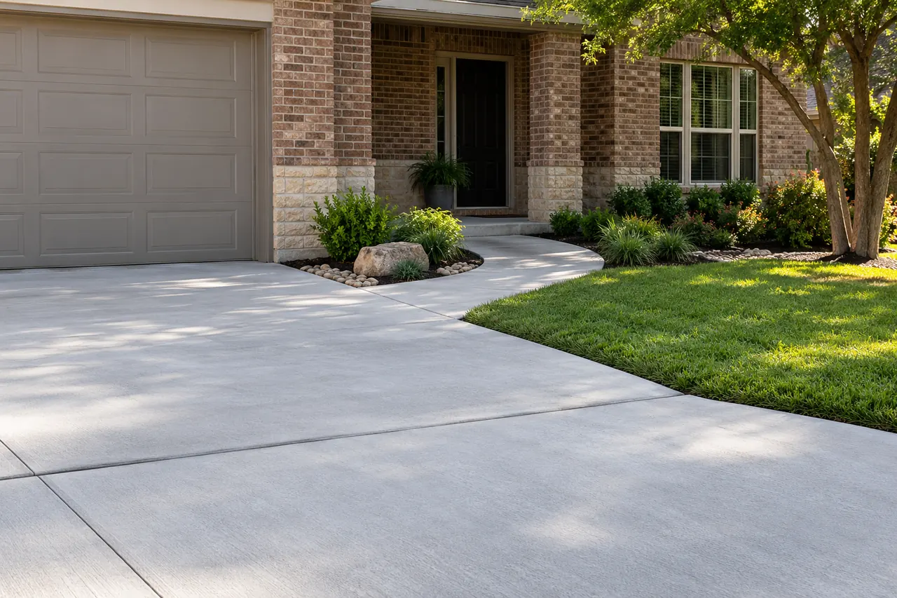 concrete driveways concept · Mesquite
