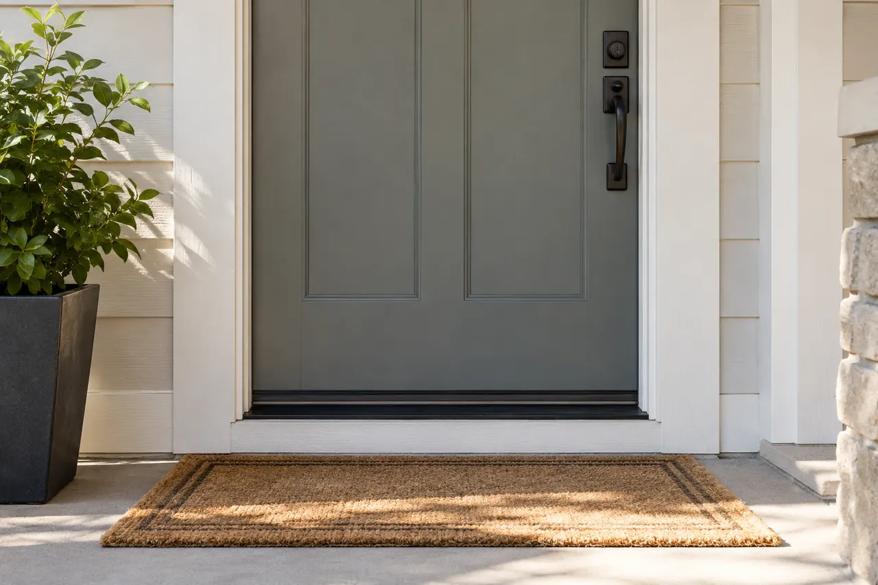 door installation concept · Mesquite