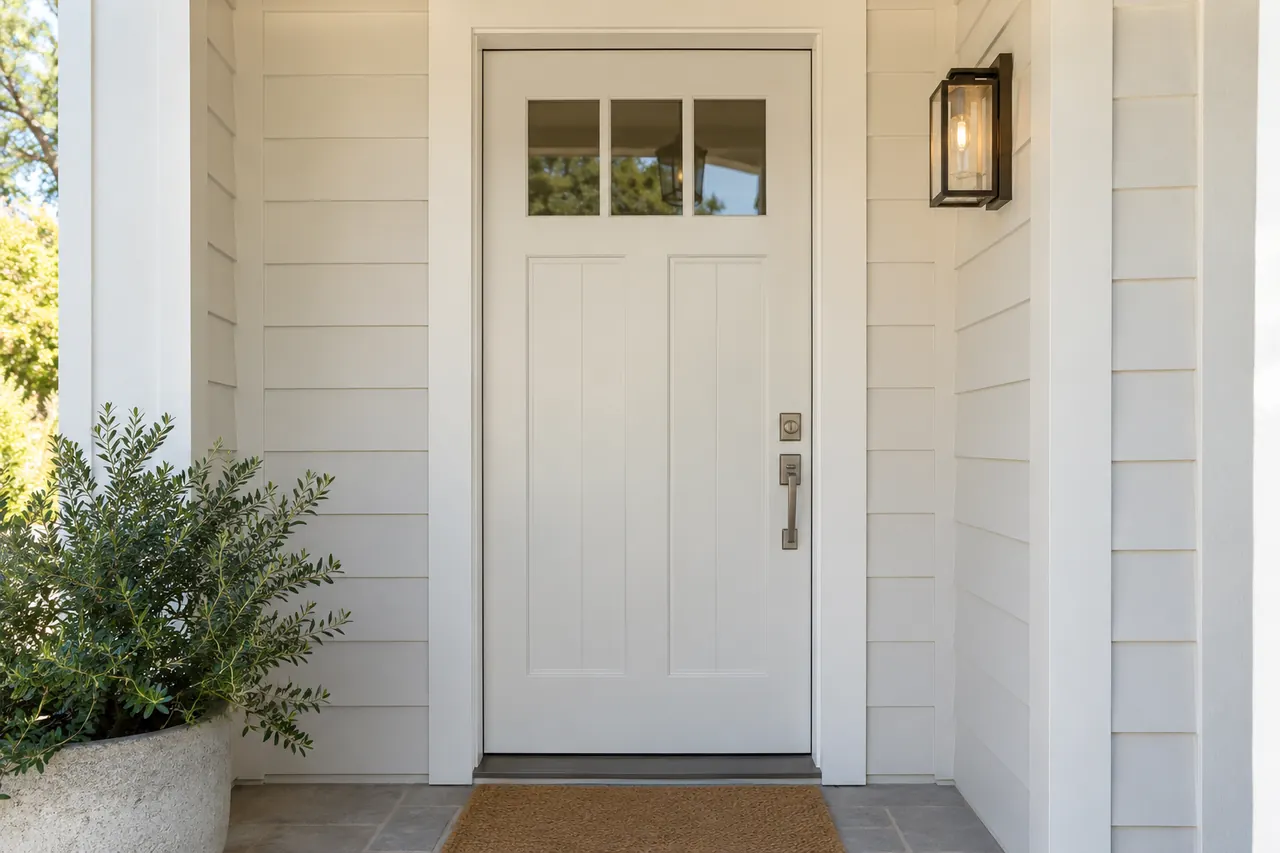 door installation concept · Mesquite