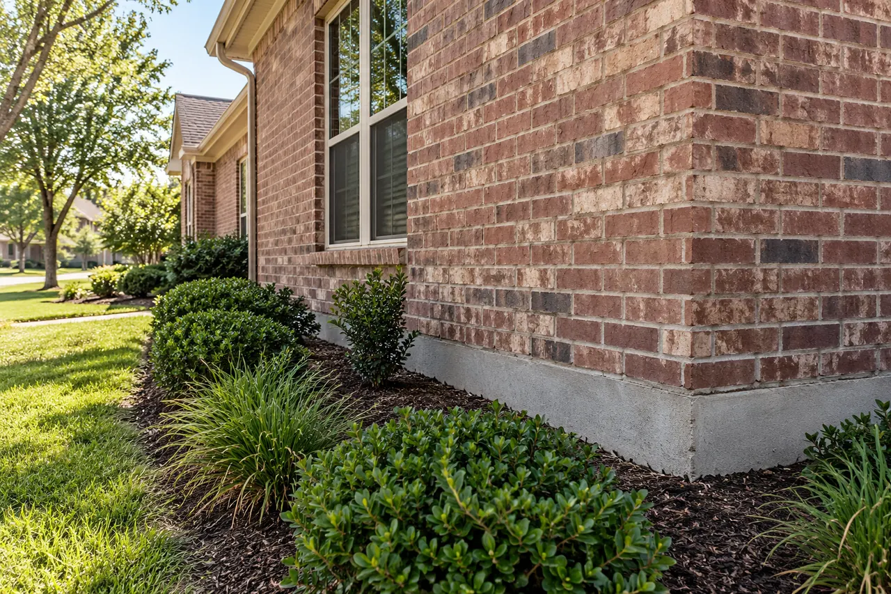 foundation repair concept · Mesquite
