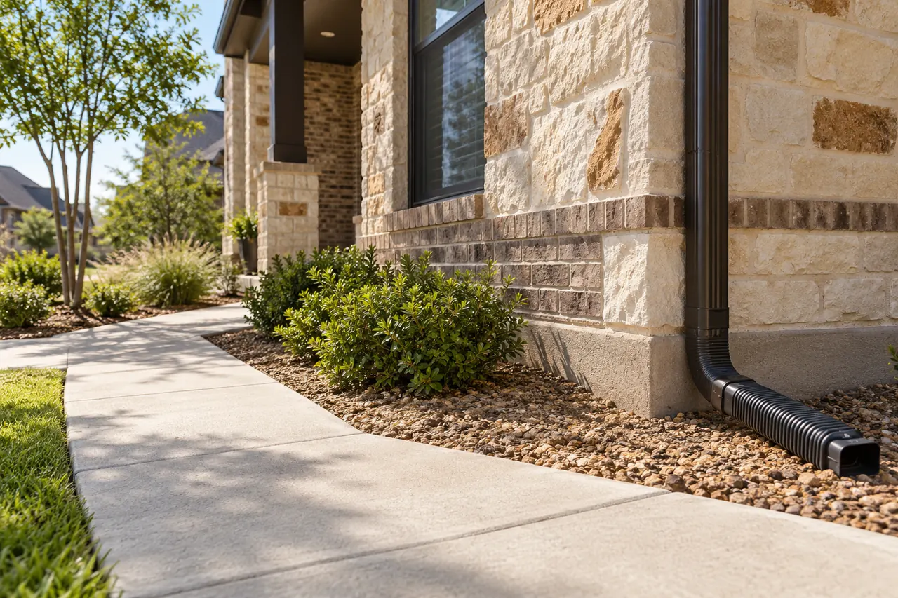 foundation repair concept · Mesquite
