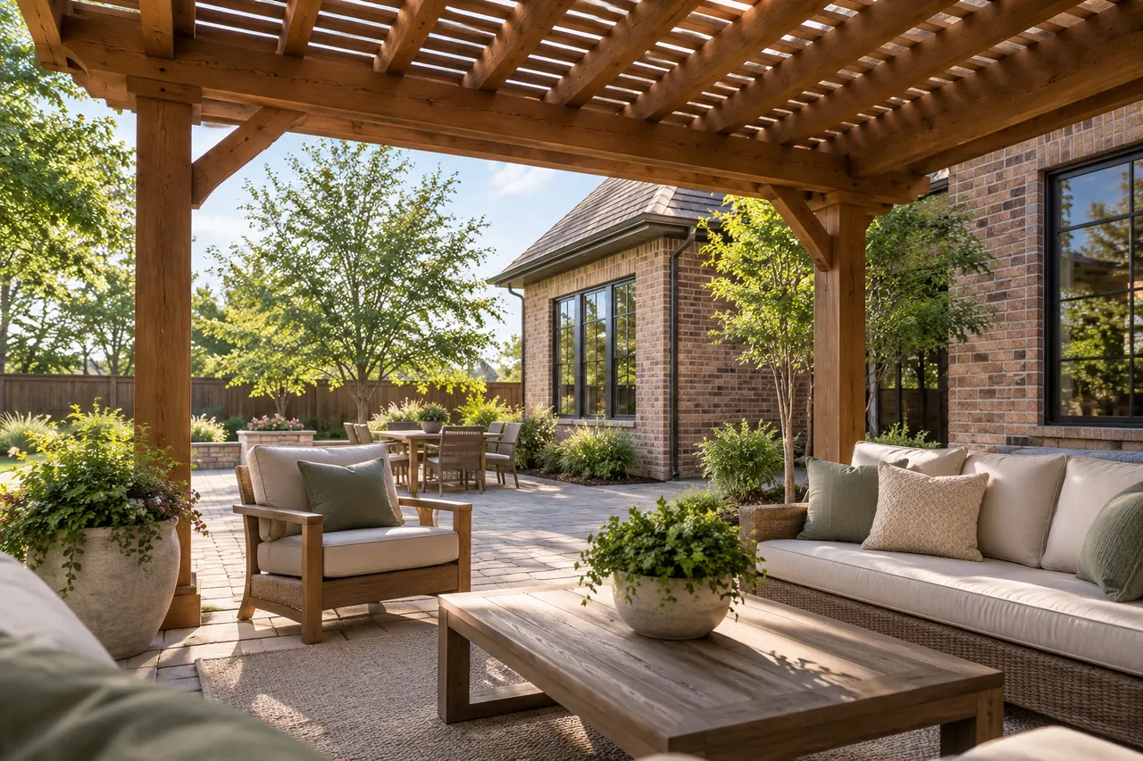 pergolas concept · Mesquite