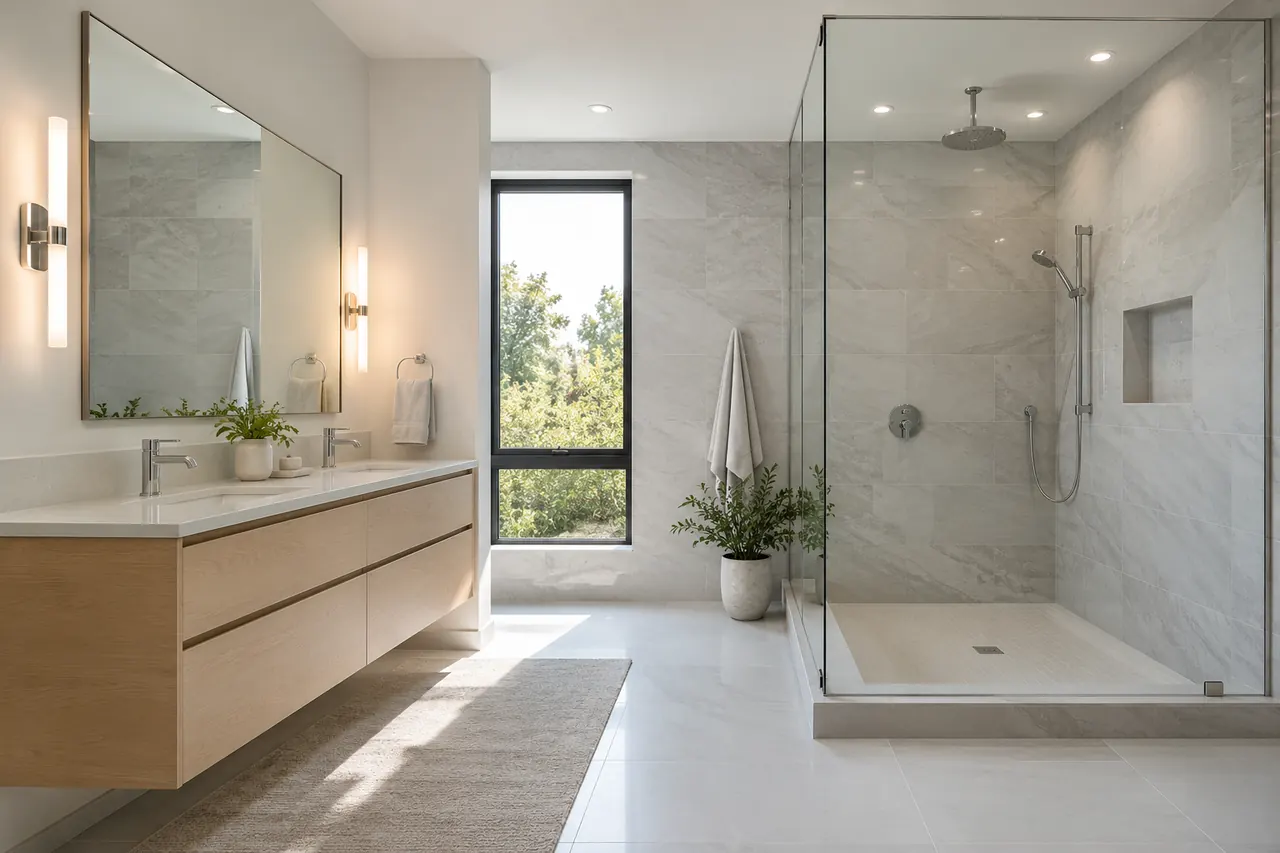 shower remodeling concept · Mesquite