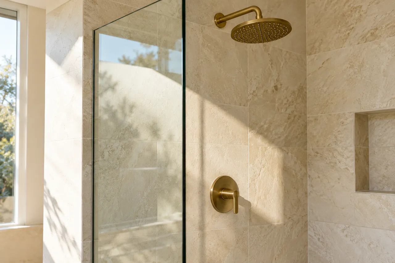 shower remodeling concept · Mesquite