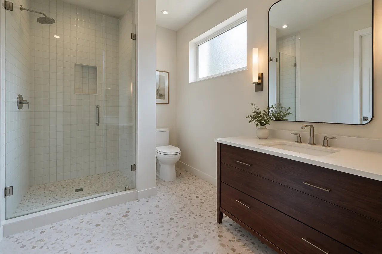 shower remodeling concept · Mesquite