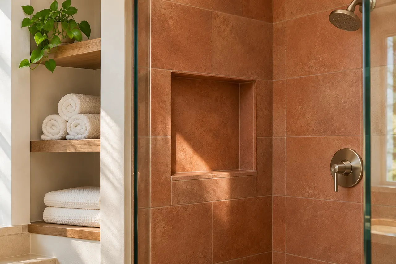 shower remodeling concept · Mesquite