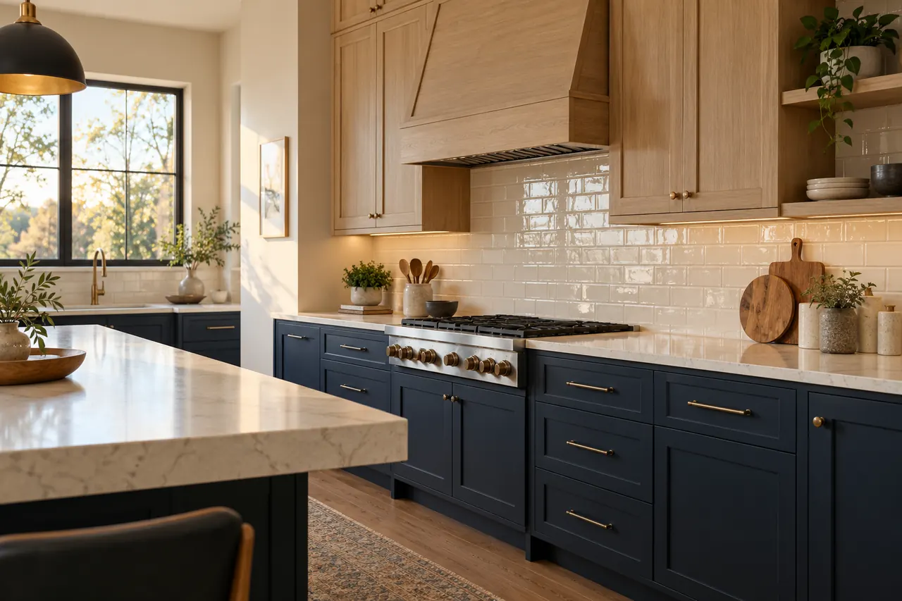 backsplash installation concept · Midlothian
