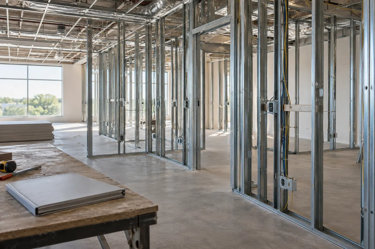 commercial construction concept · Midlothian