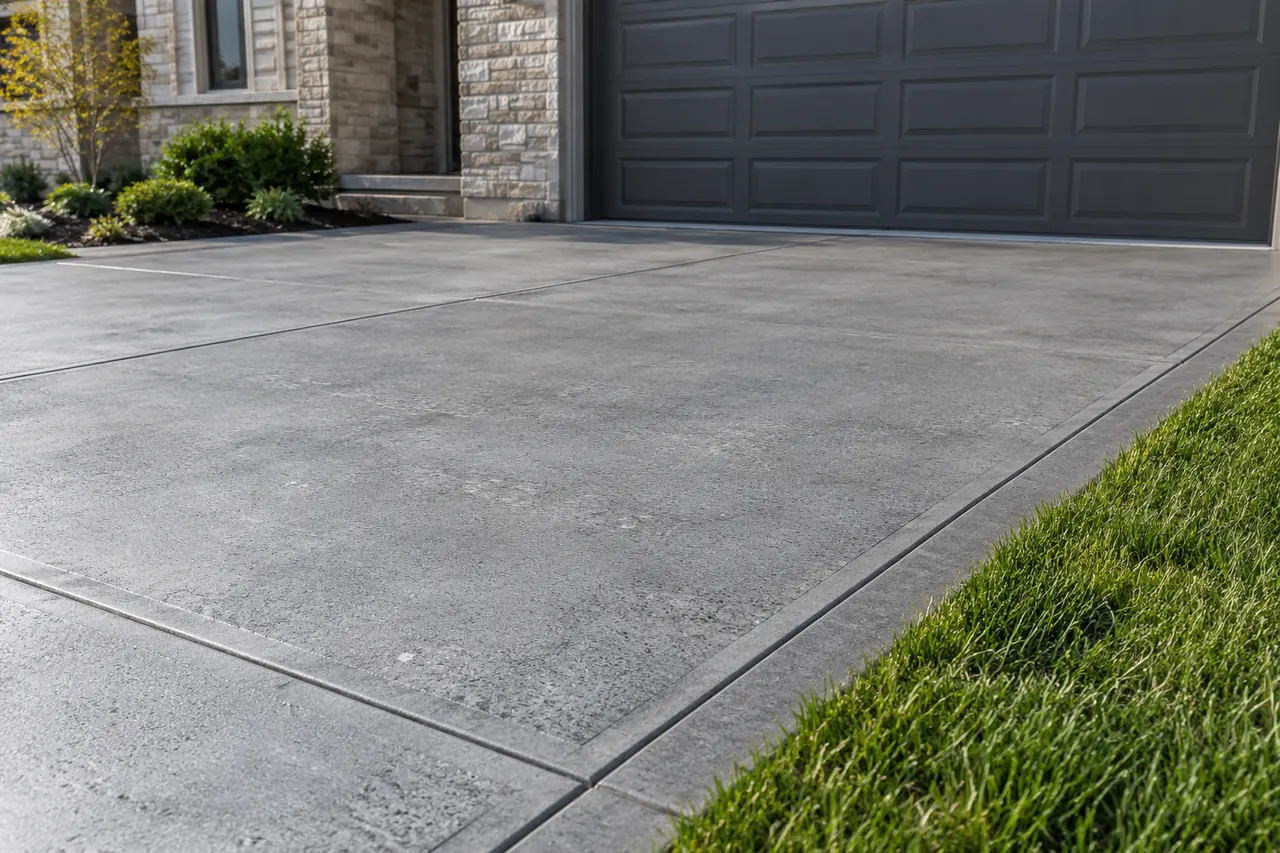 concrete driveways concept · Midlothian