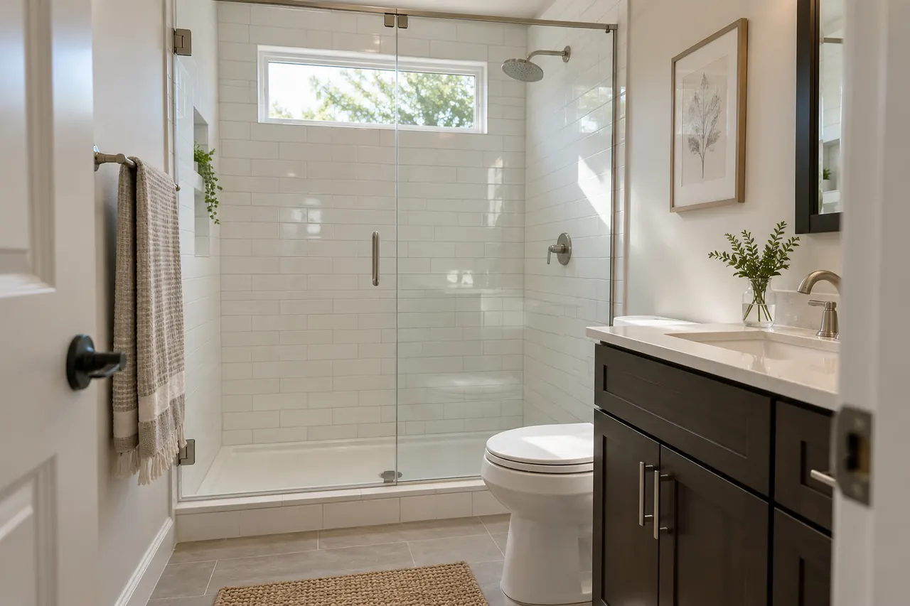 shower remodeling concept · Midlothian
