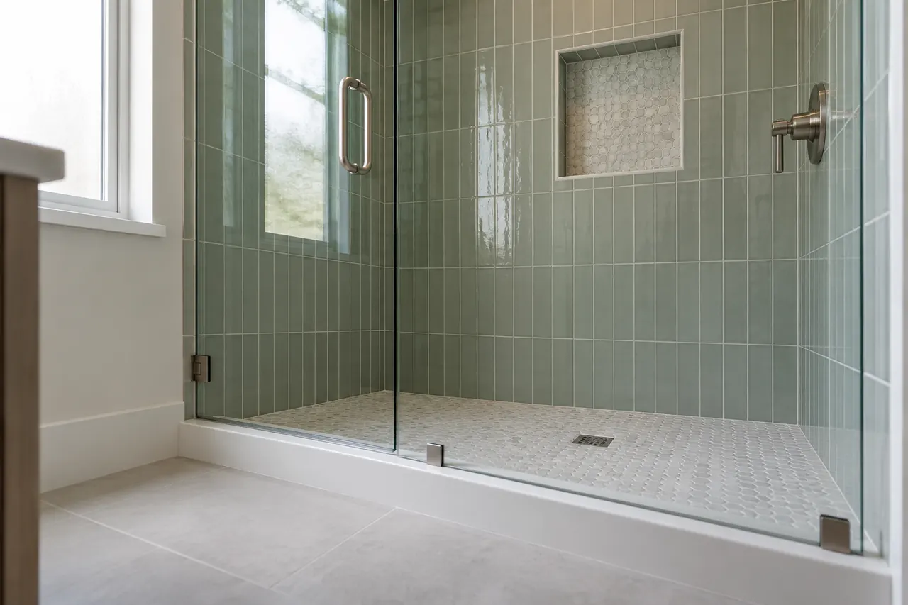 shower remodeling concept · Midlothian