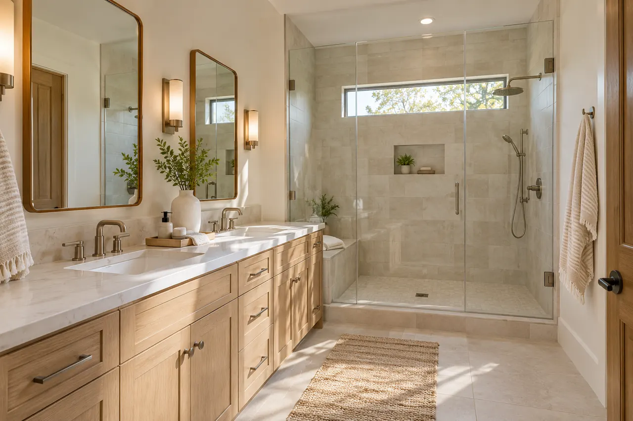 bathroom remodeling concept · North Richland Hills