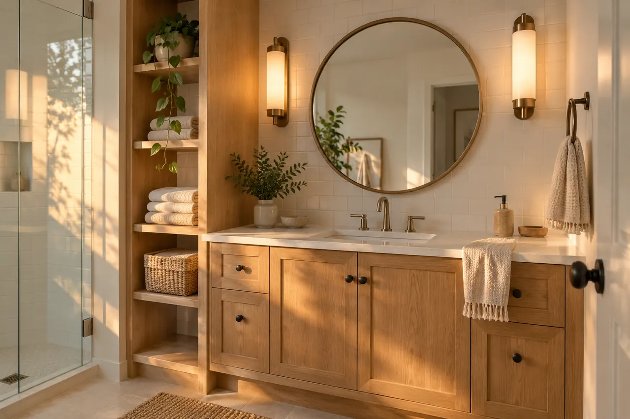bathroom remodeling concept · North Richland Hills