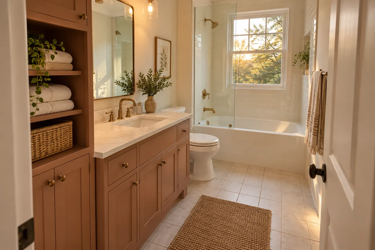 bathroom remodeling concept · North Richland Hills