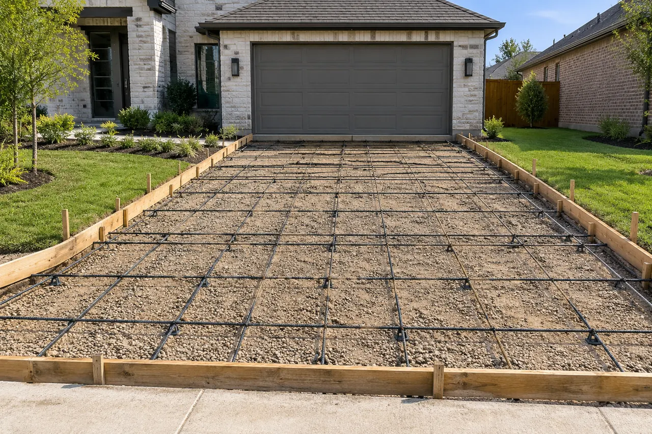 concrete driveways concept · North Richland Hills