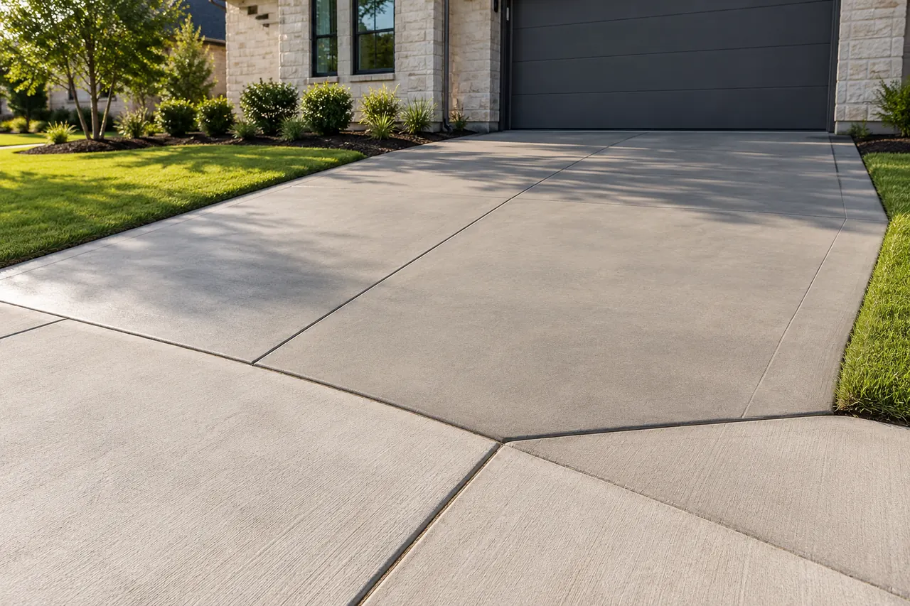 concrete driveways concept · North Richland Hills