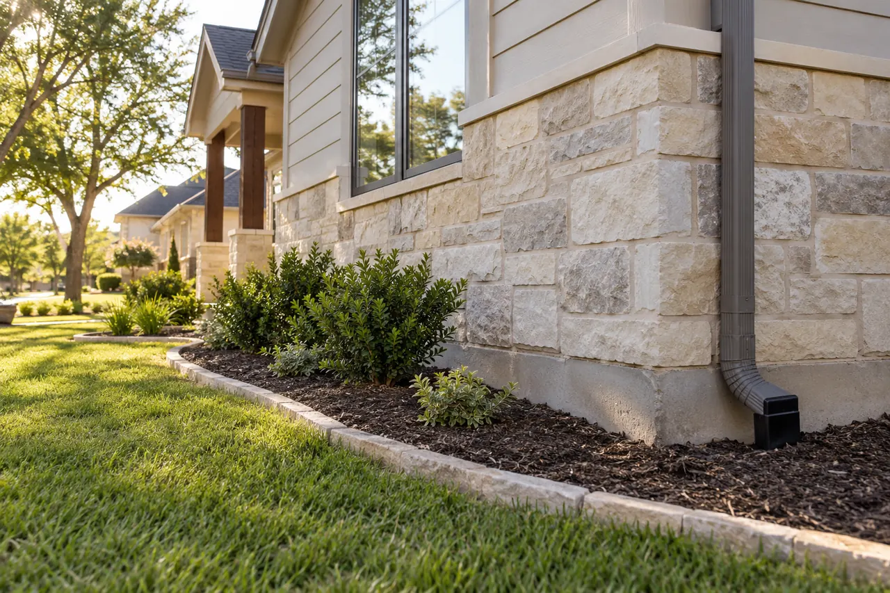 foundation repair concept · North Richland Hills