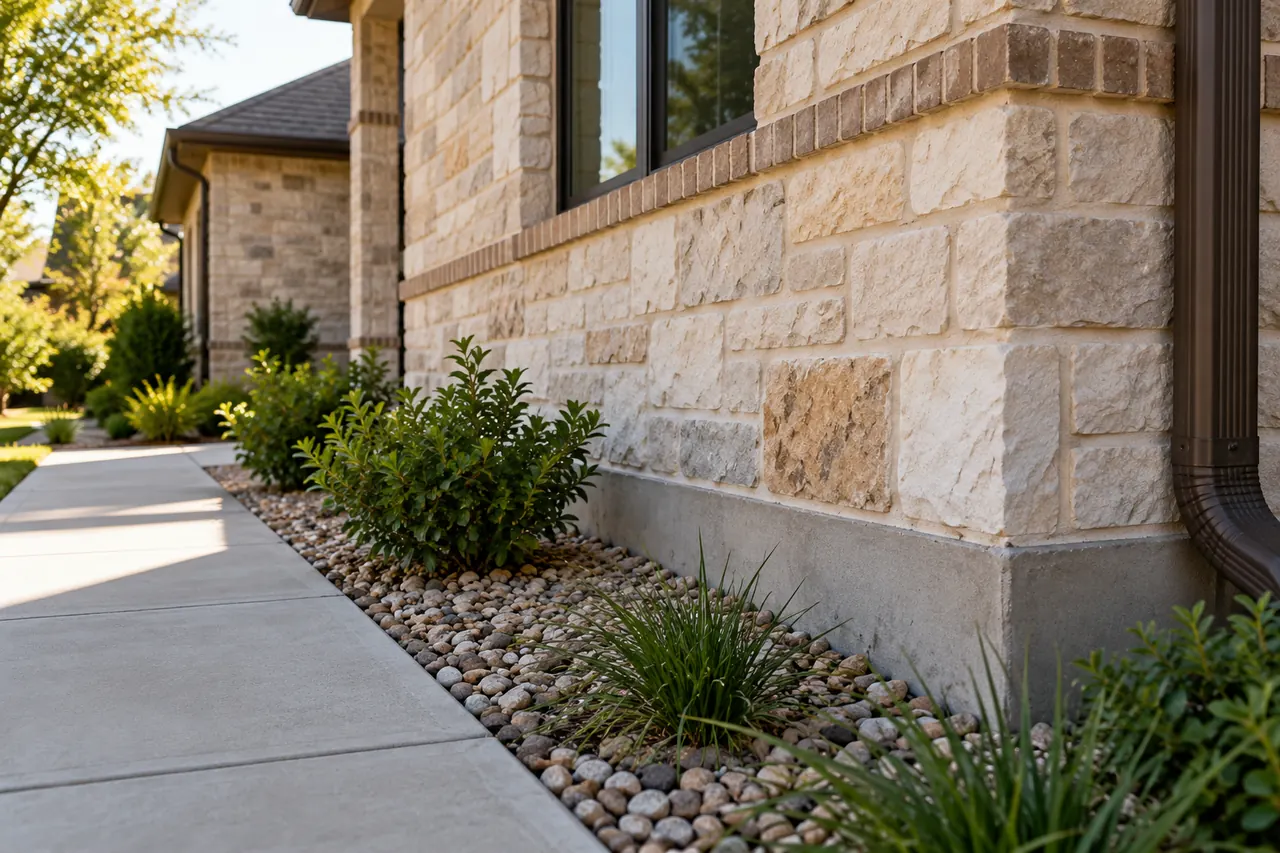 foundation repair concept · North Richland Hills