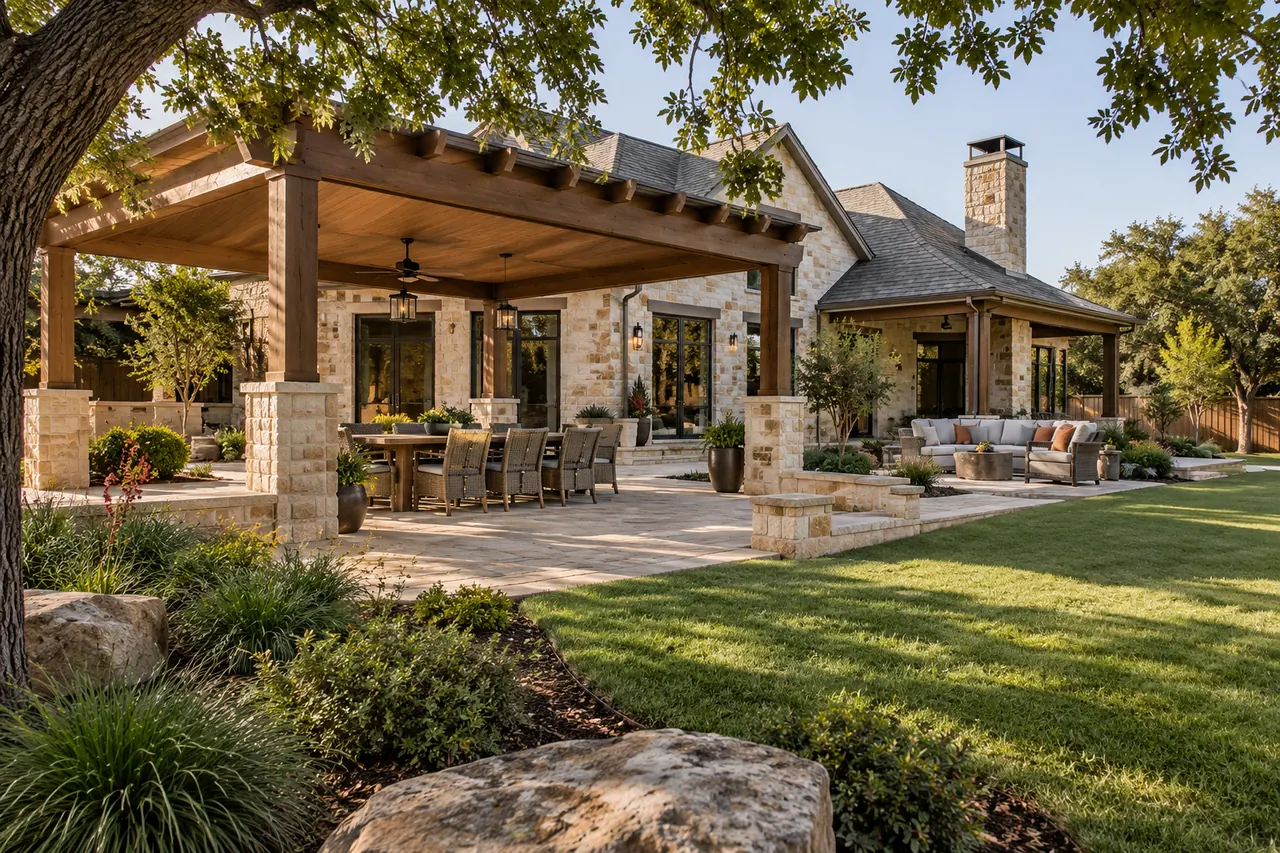 outdoor living concept · North Richland Hills