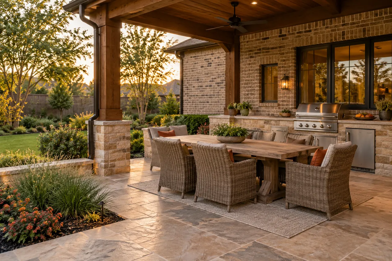 outdoor living concept · North Richland Hills