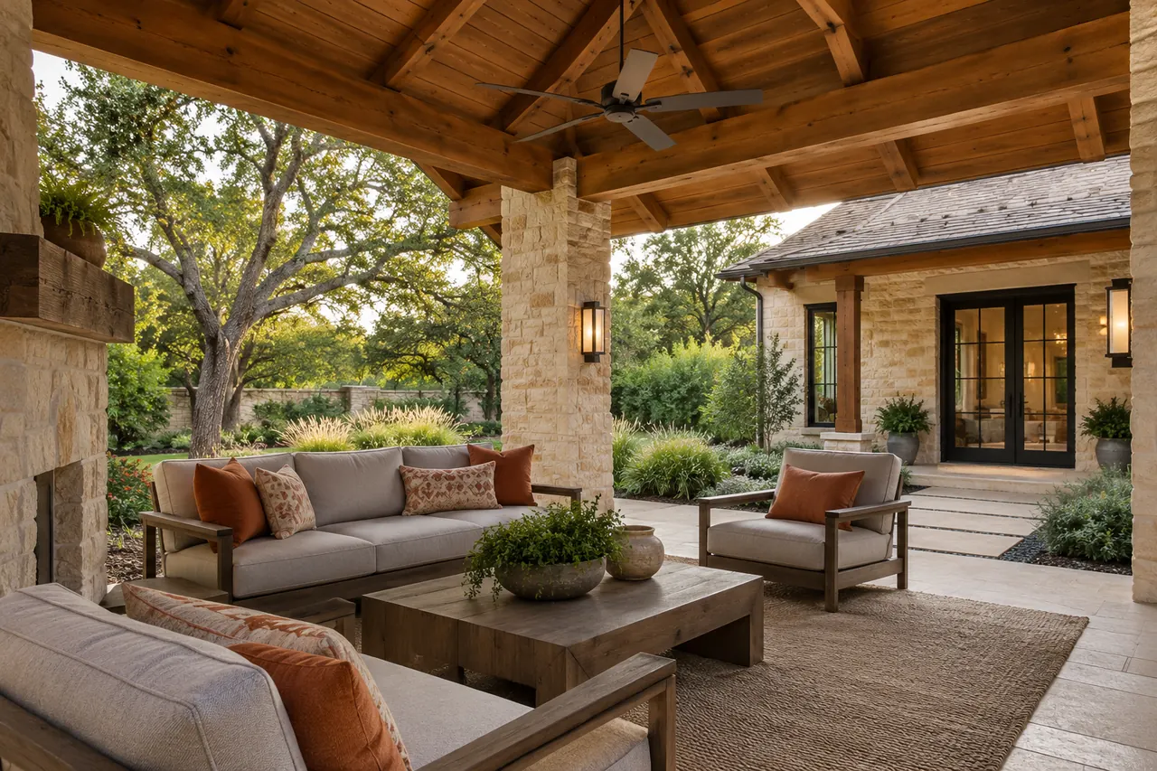 outdoor living concept · North Richland Hills