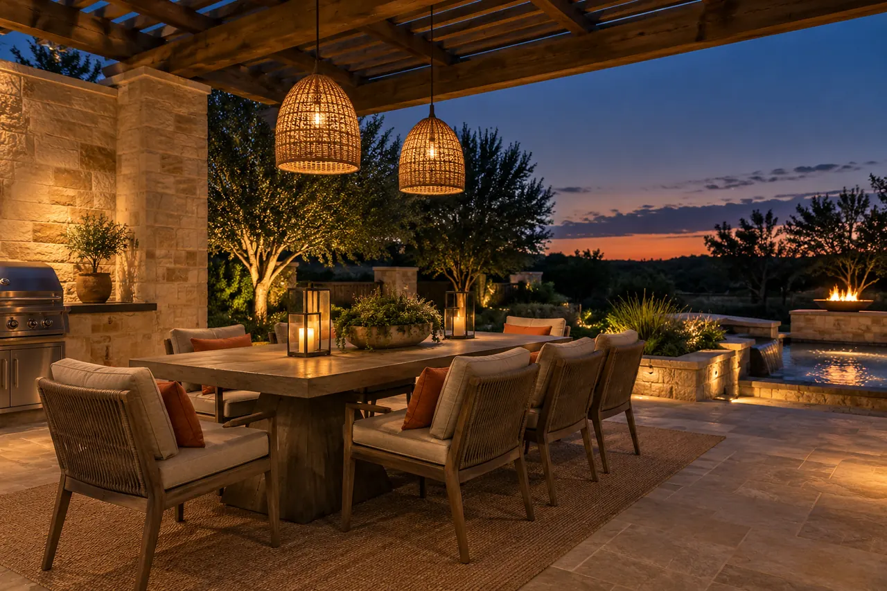 outdoor living concept · North Richland Hills