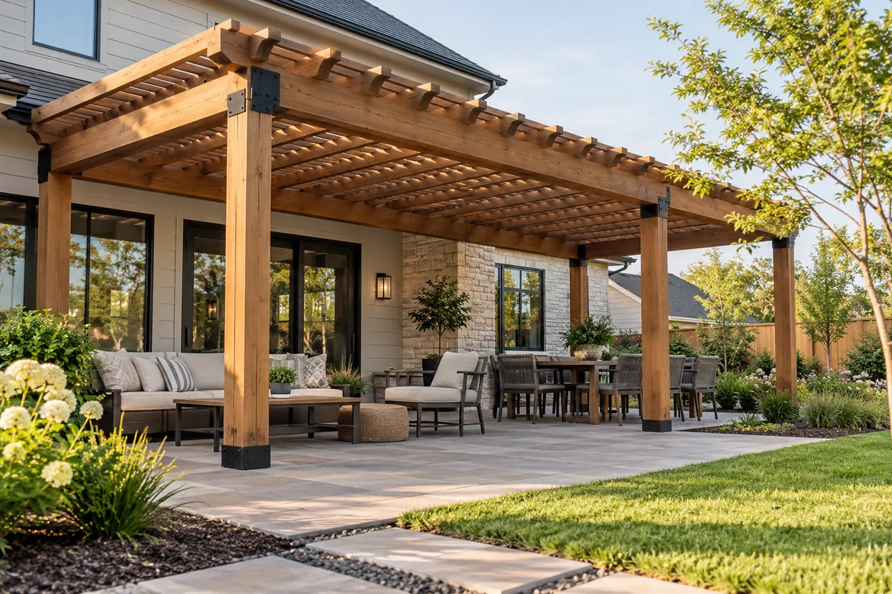 pergolas concept · North Richland Hills