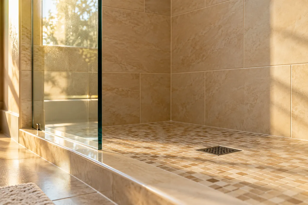 shower remodeling concept · North Richland Hills