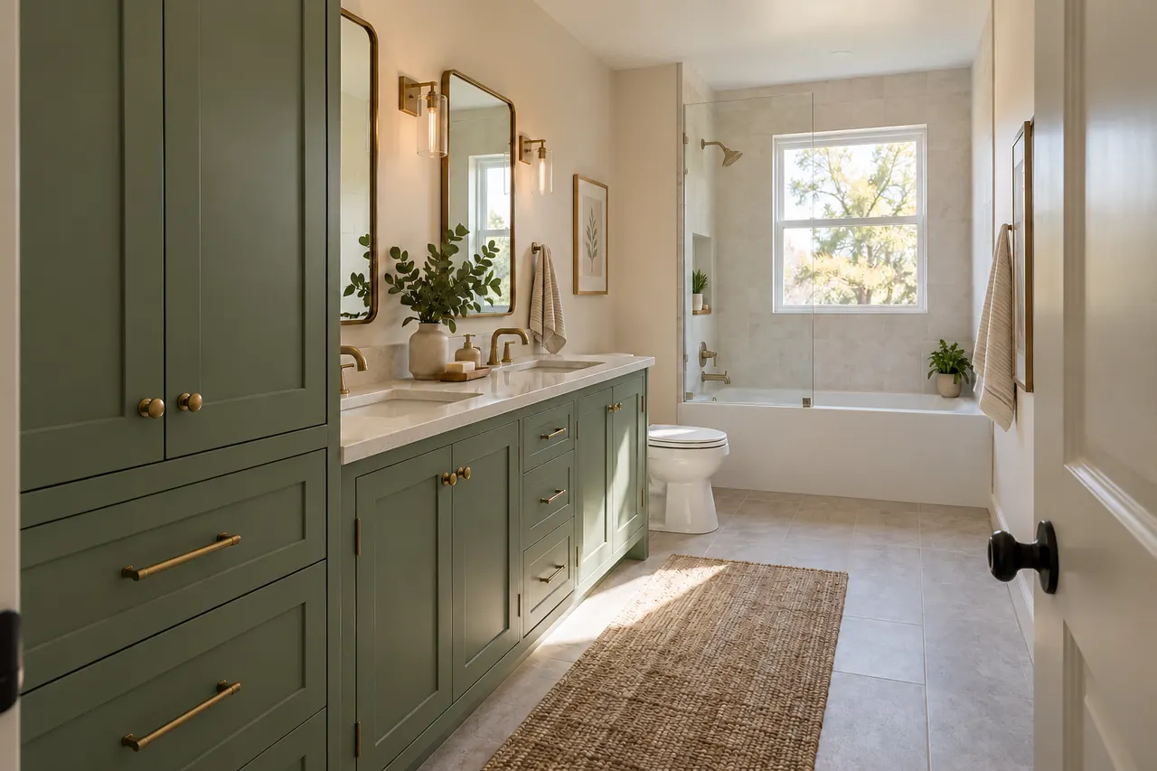bathroom remodeling concept · Ovilla