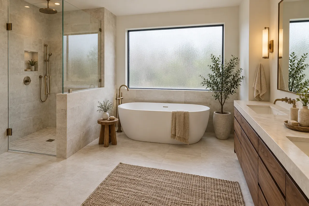 bathroom remodeling concept · Ovilla