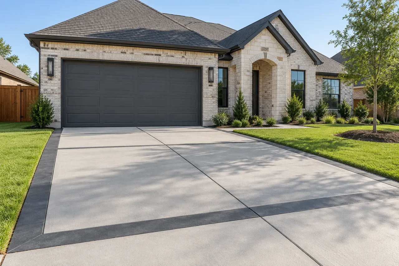 concrete driveways concept · Ovilla