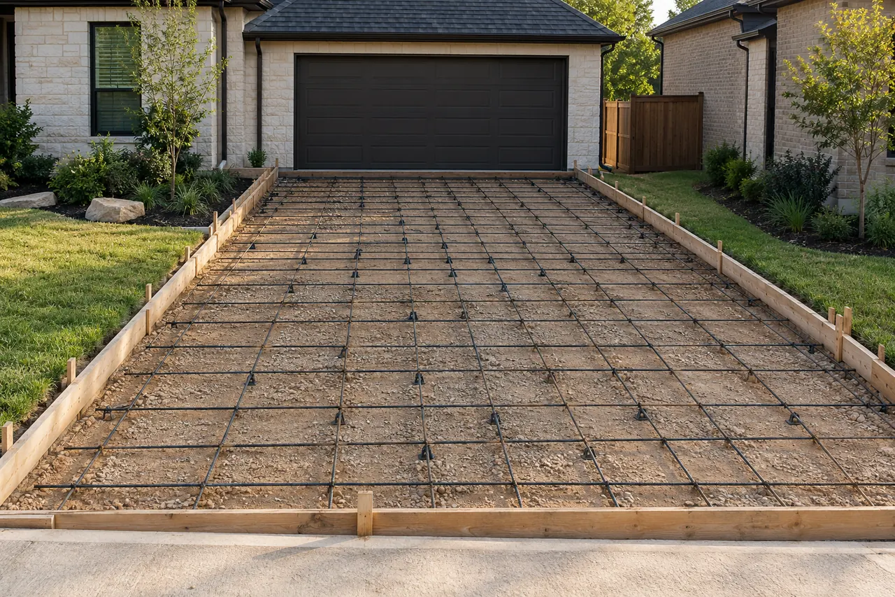 concrete driveways concept · Ovilla