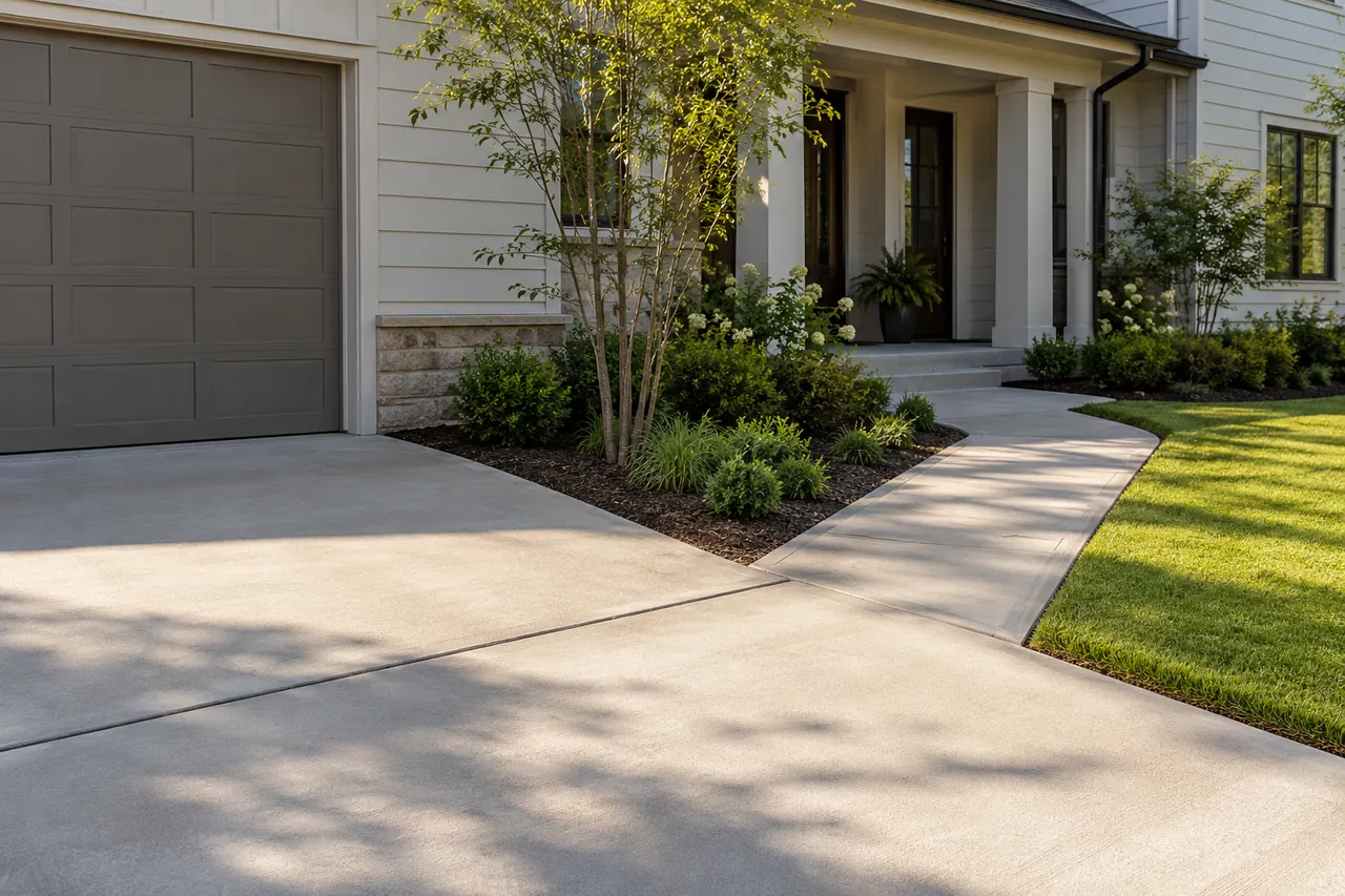concrete driveways concept · Ovilla