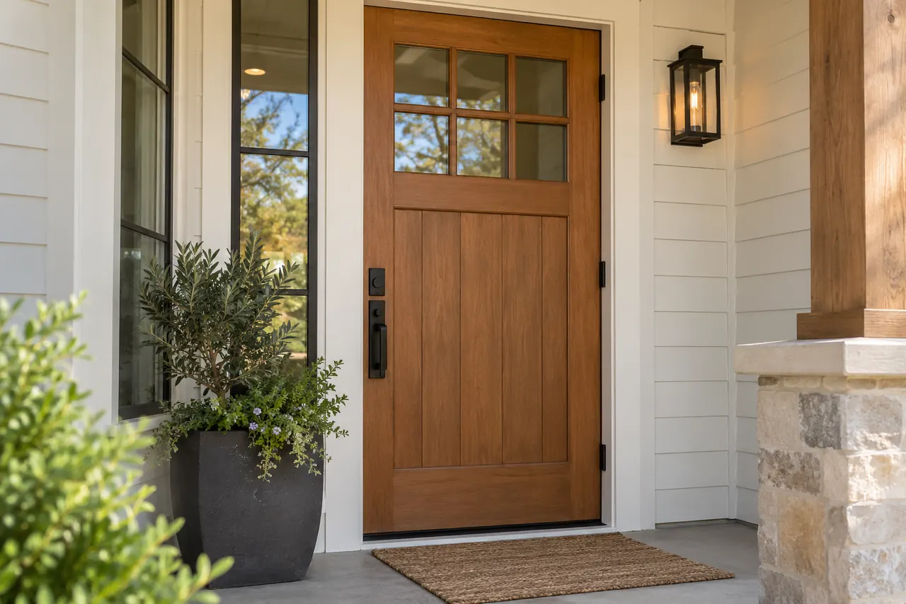 door installation concept · Ovilla