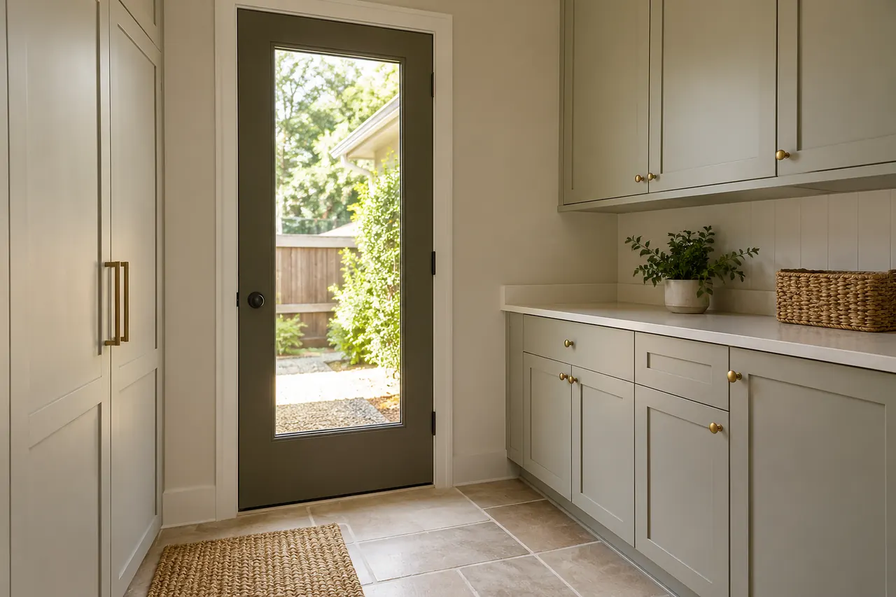 door installation concept · Ovilla