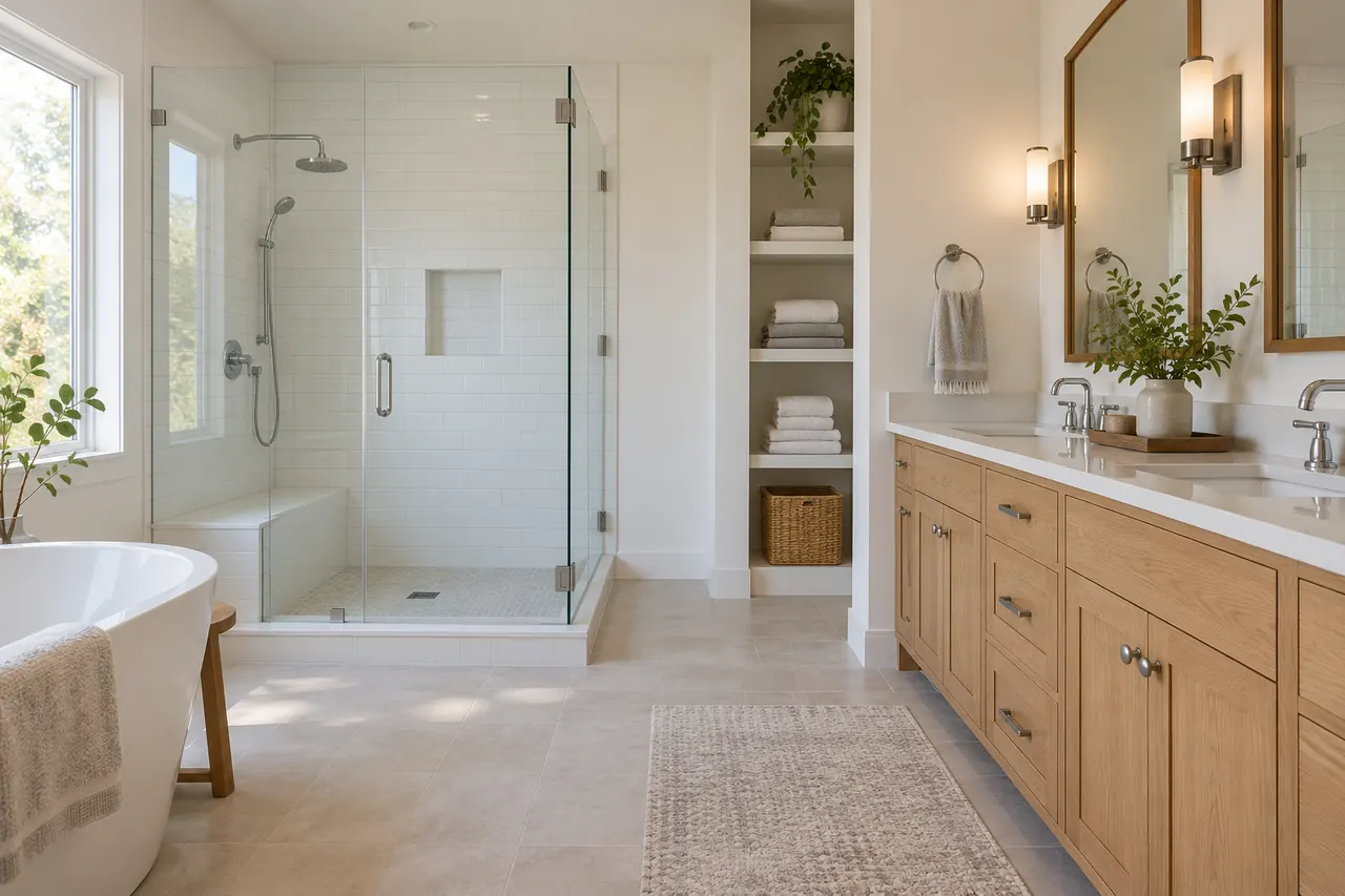 shower remodeling concept · Ovilla