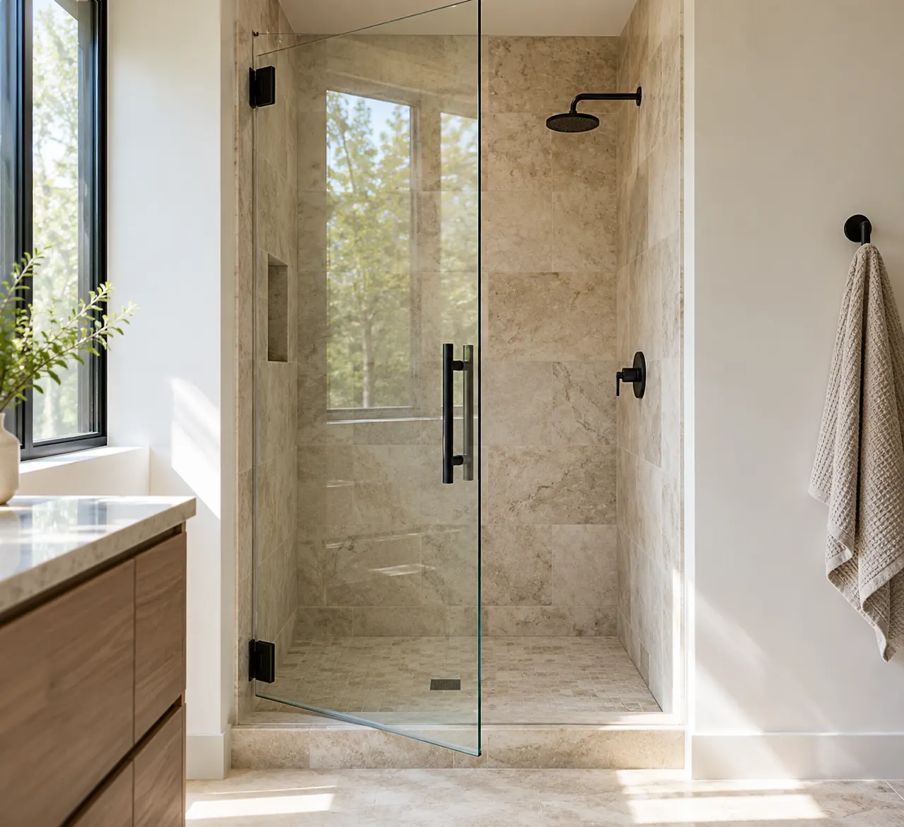 shower remodeling concept · Ovilla