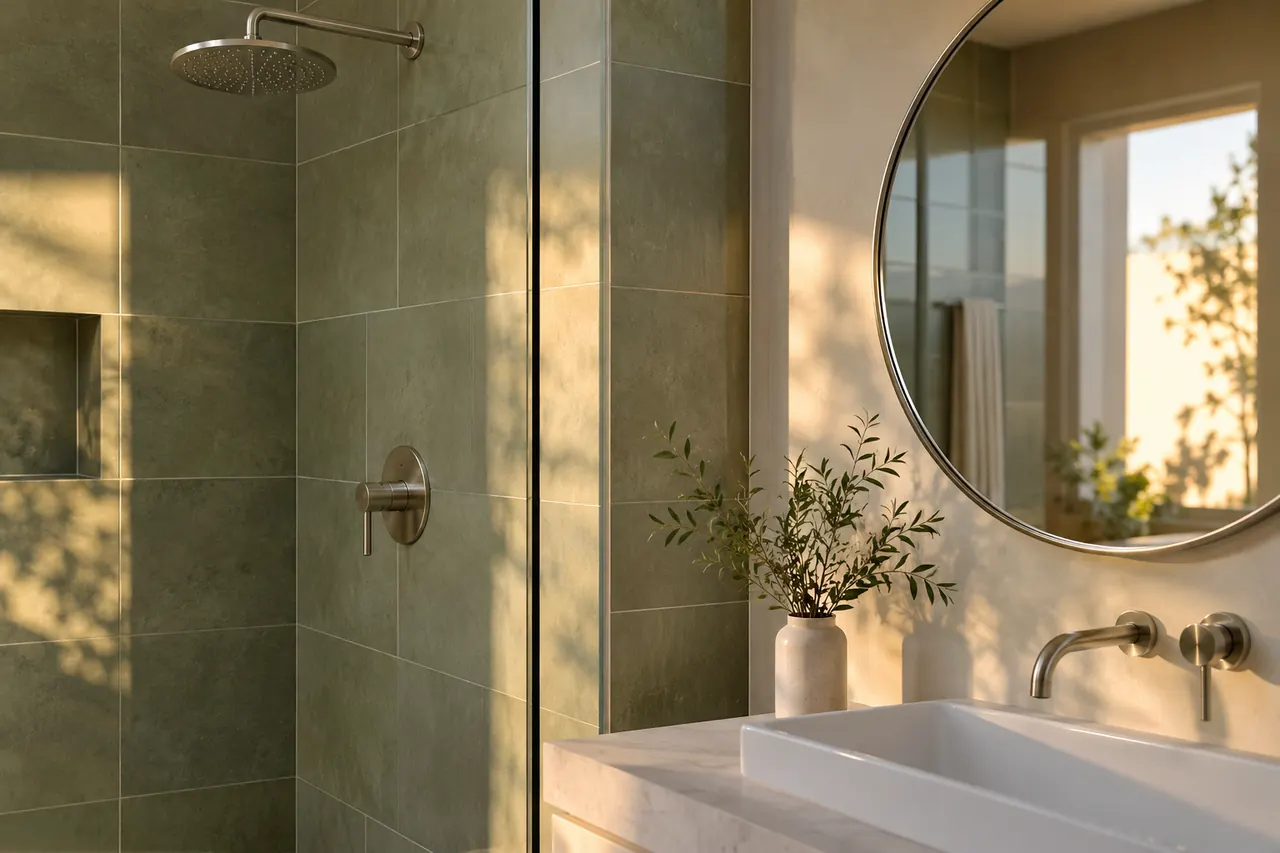 shower remodeling concept · Ovilla