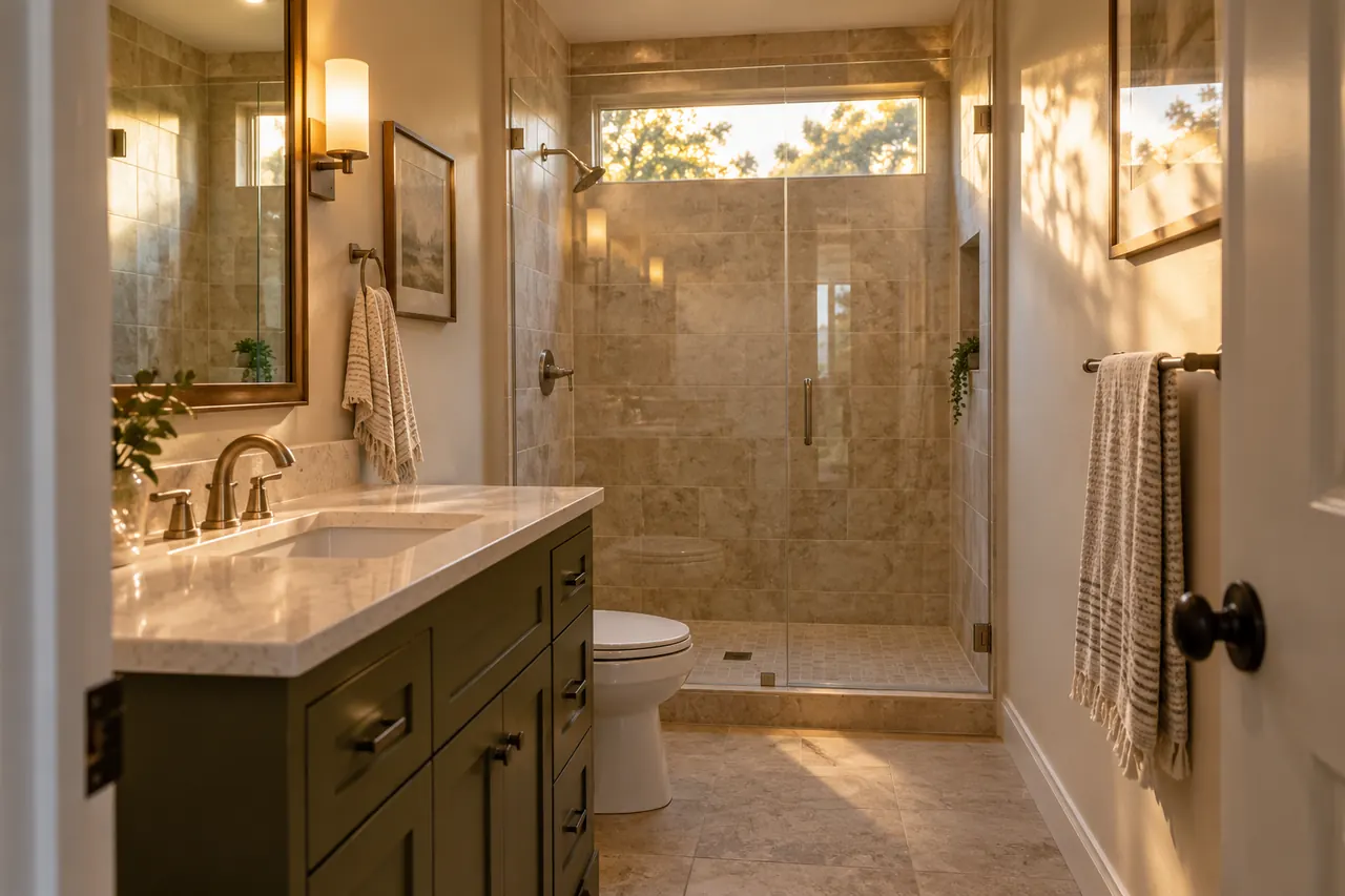 shower remodeling concept · Ovilla