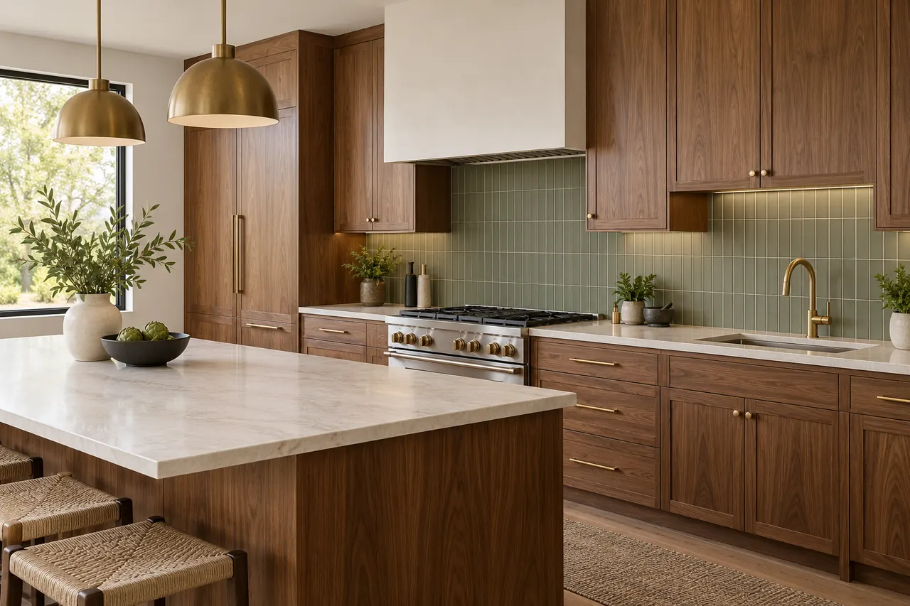 backsplash installation concept · Plano