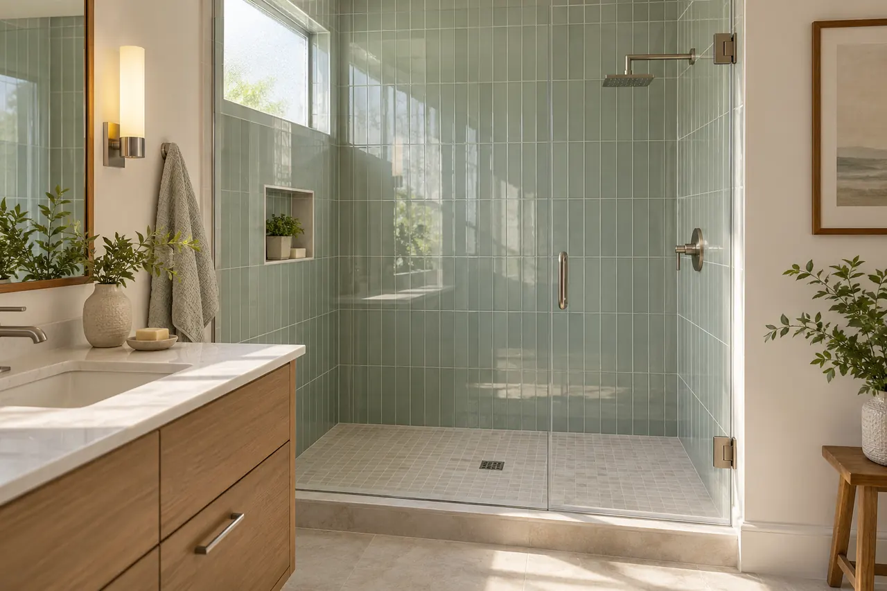 bathroom remodeling concept · Plano