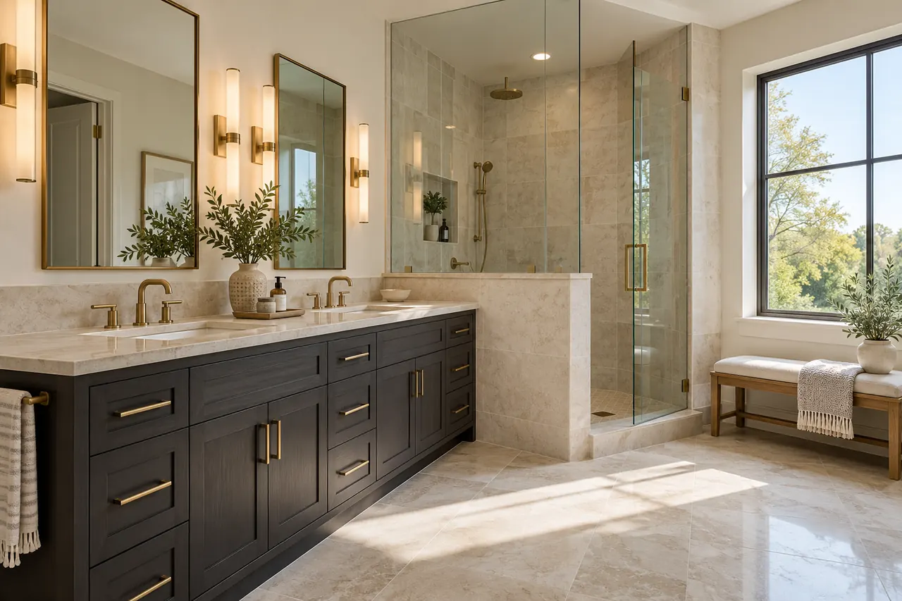 bathroom remodeling concept · Plano