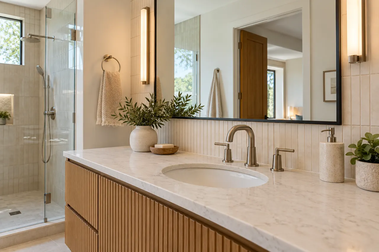 bathroom remodeling concept · Plano